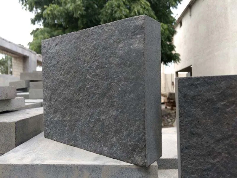 Sagar Black Basalt Cobblestone view 5