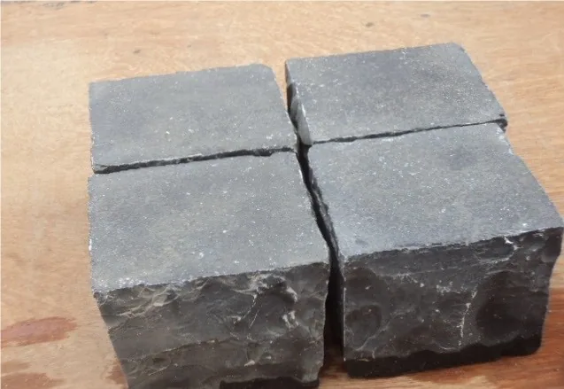 Sagar Black Basalt Cobblestone view 8