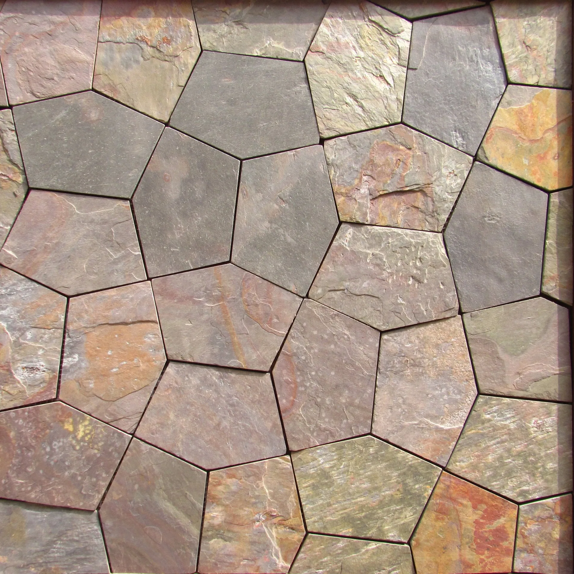Flagstone Cladding - Flagstone carved in natural stone, JJM Stone Art UAE