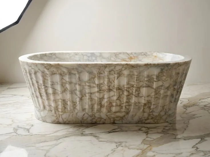 Fluted Bathtub view 5
