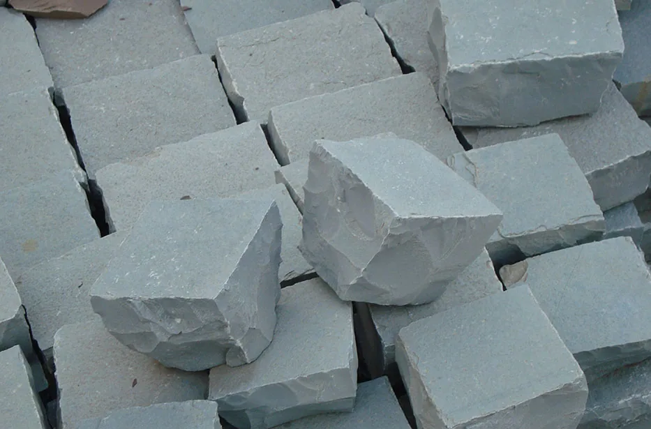 Kota Blue Grey Cobblestone view 2