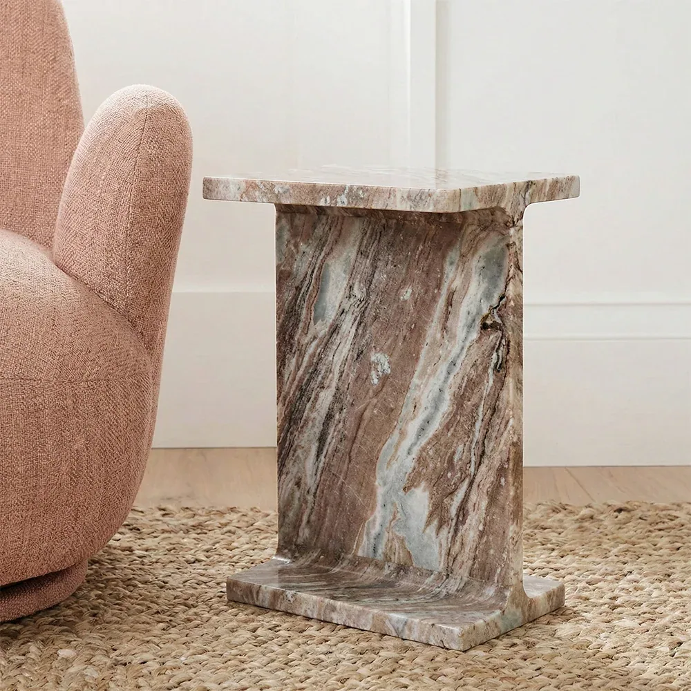 I Beam Plinth Table view 6