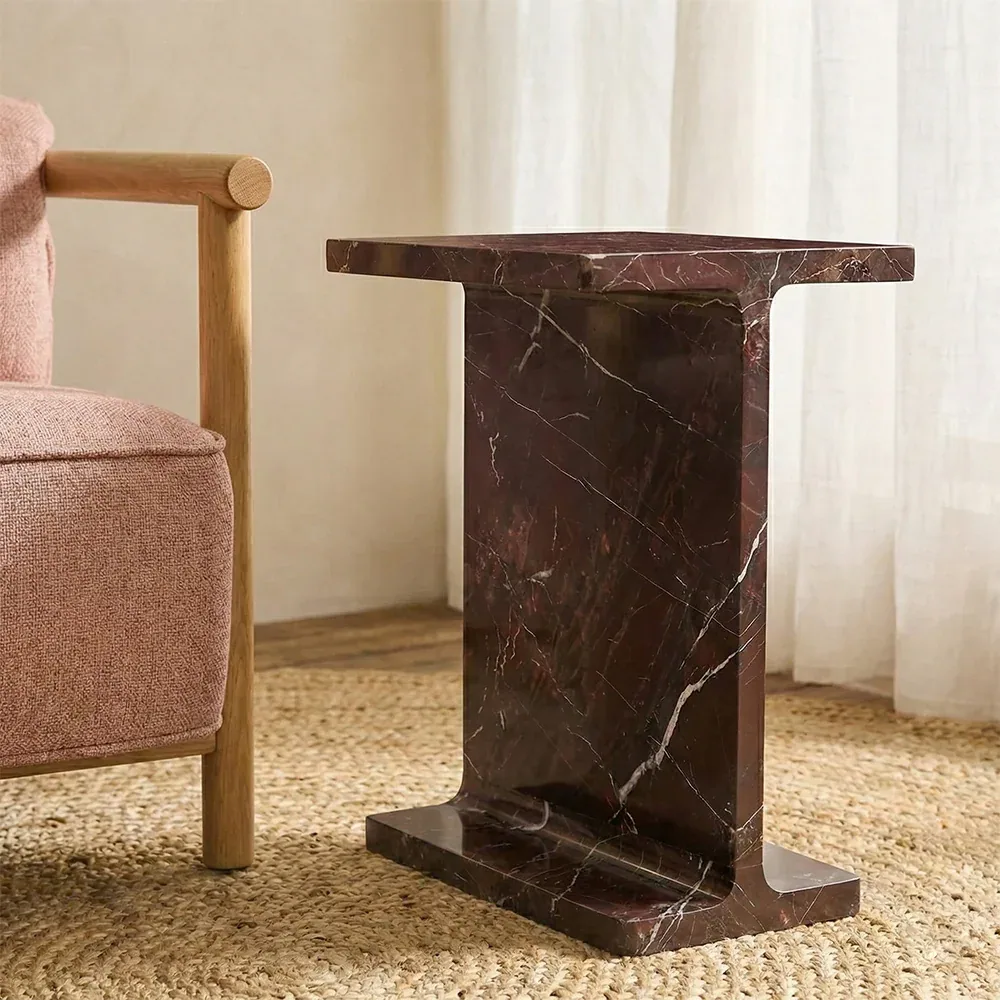 I Beam Plinth Table view 8
