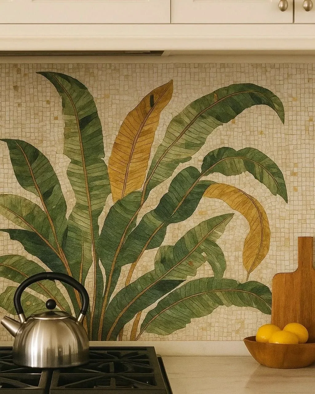 Mosaic Inlay - Mosaic carved in natural stone, JJM Stone Art UAE