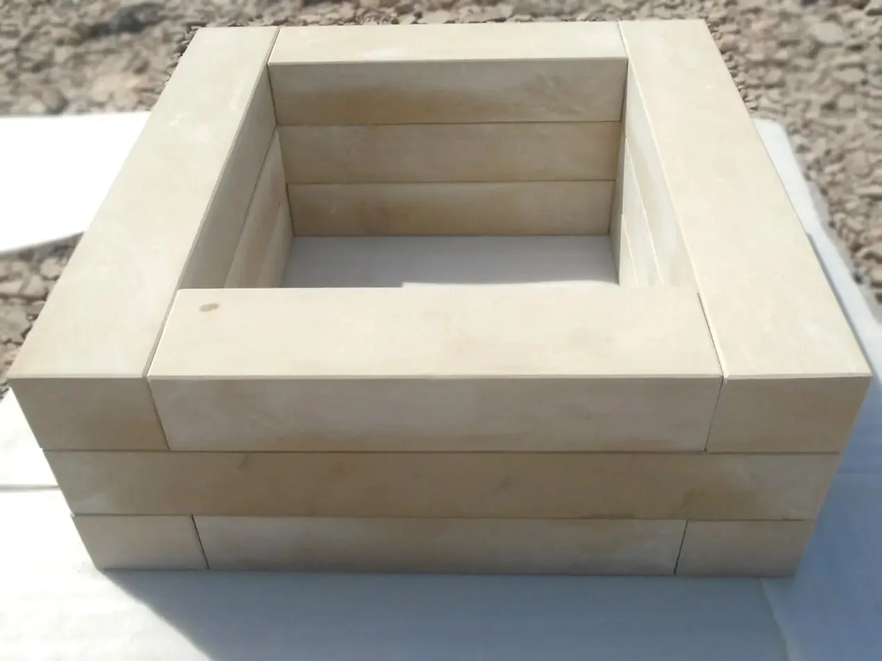 Mint Yellow Cobblestone - Paving And Cobble carved in natural stone, JJM Stone Art UAE