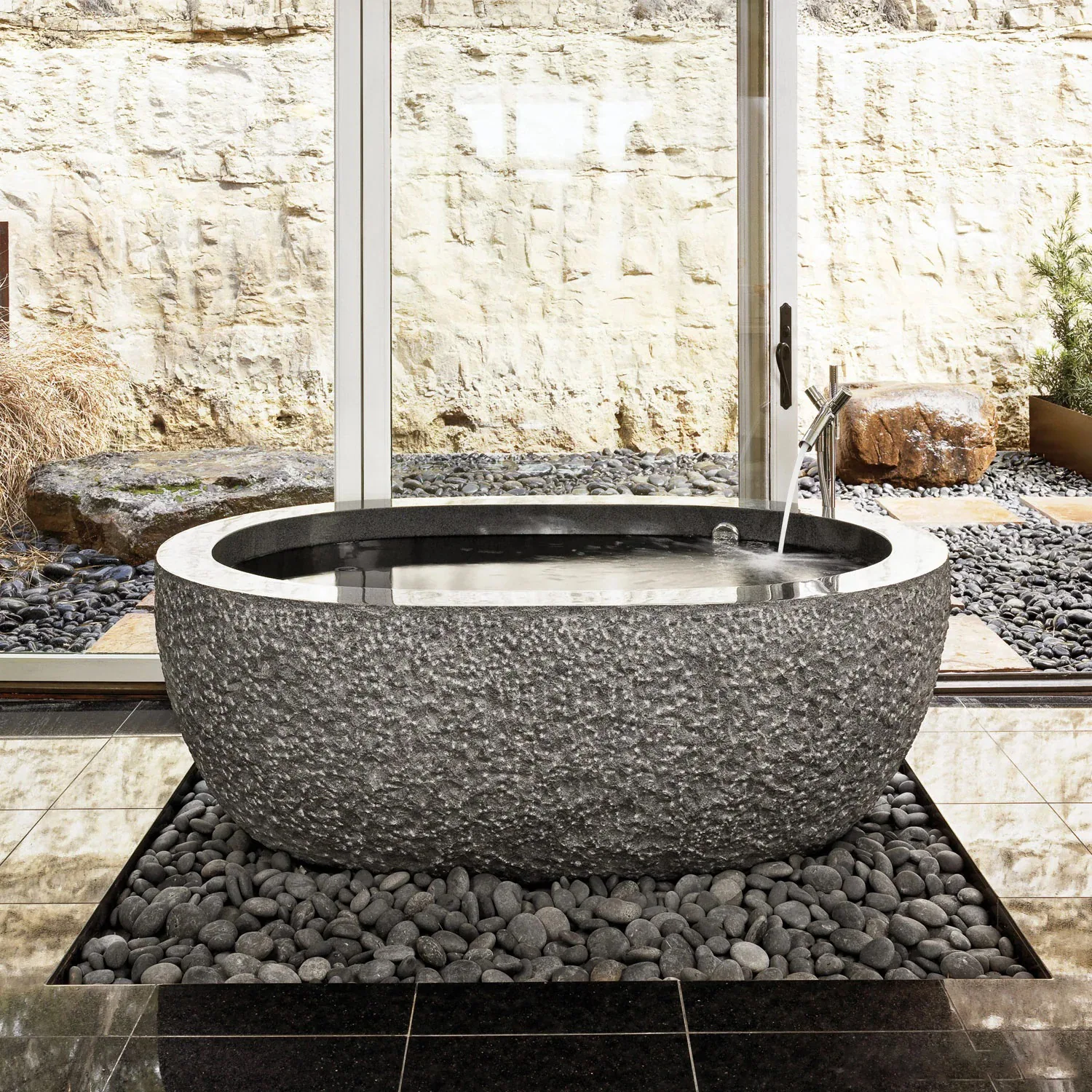 Oval Bathtub view 3