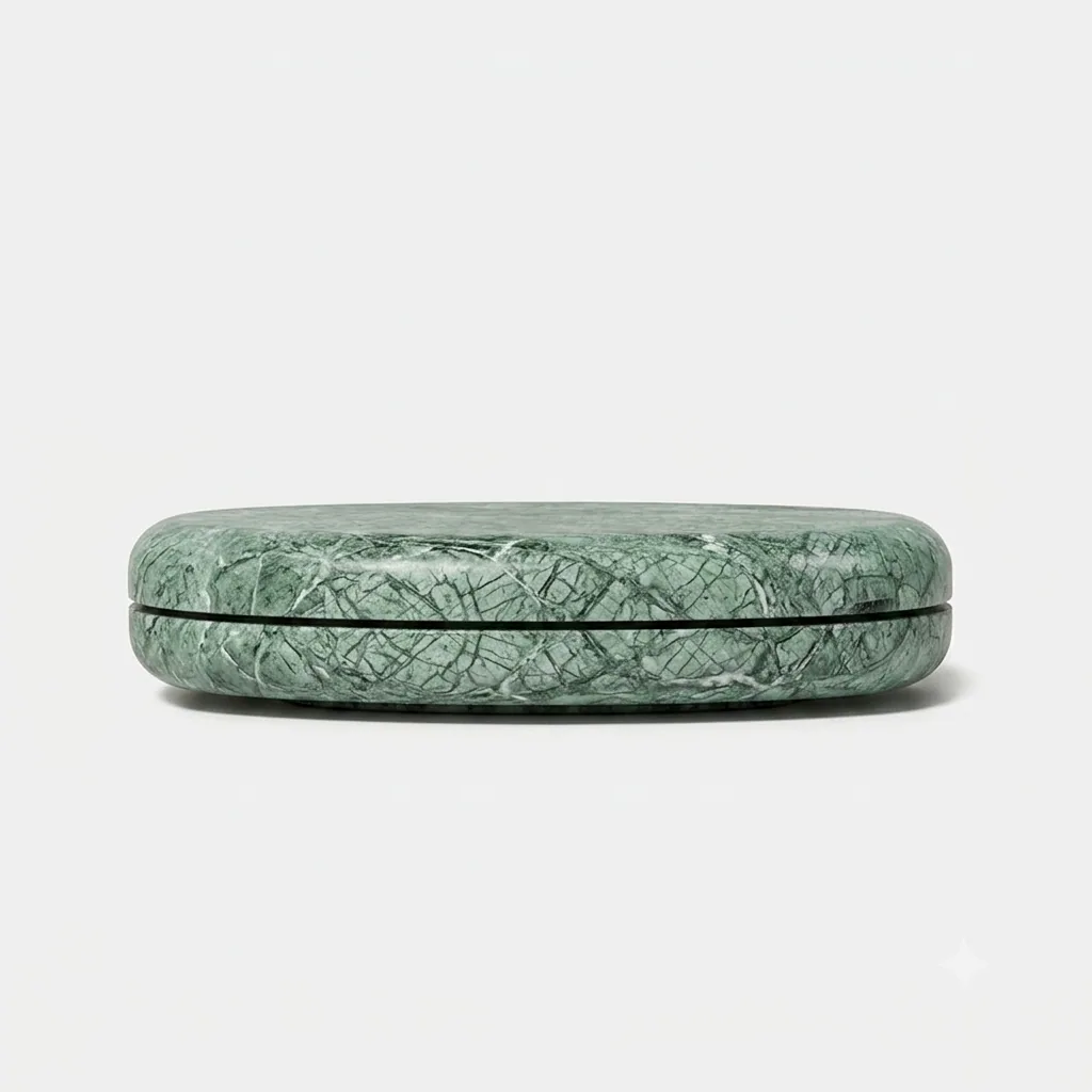 Oval Table - Center Table carved in natural stone, JJM Stone Art UAE
