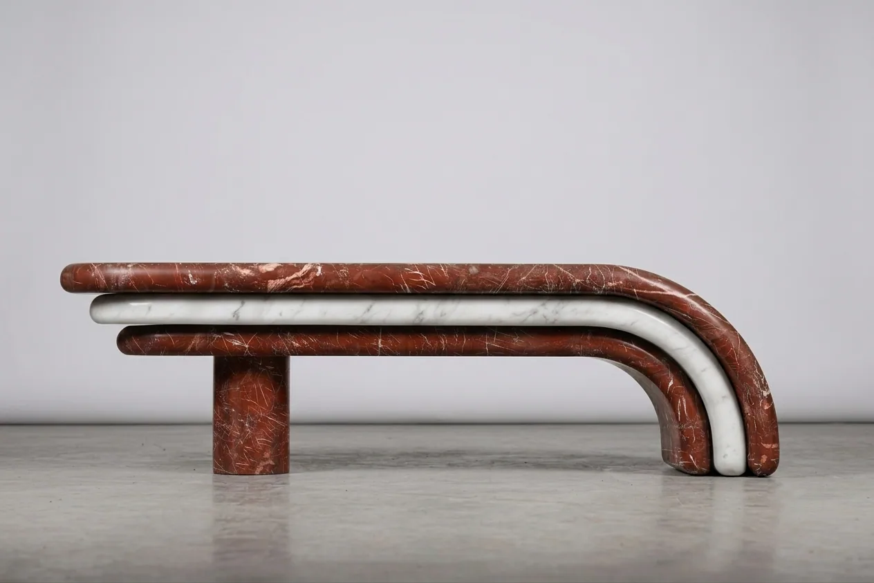 Plinth Bench view 2