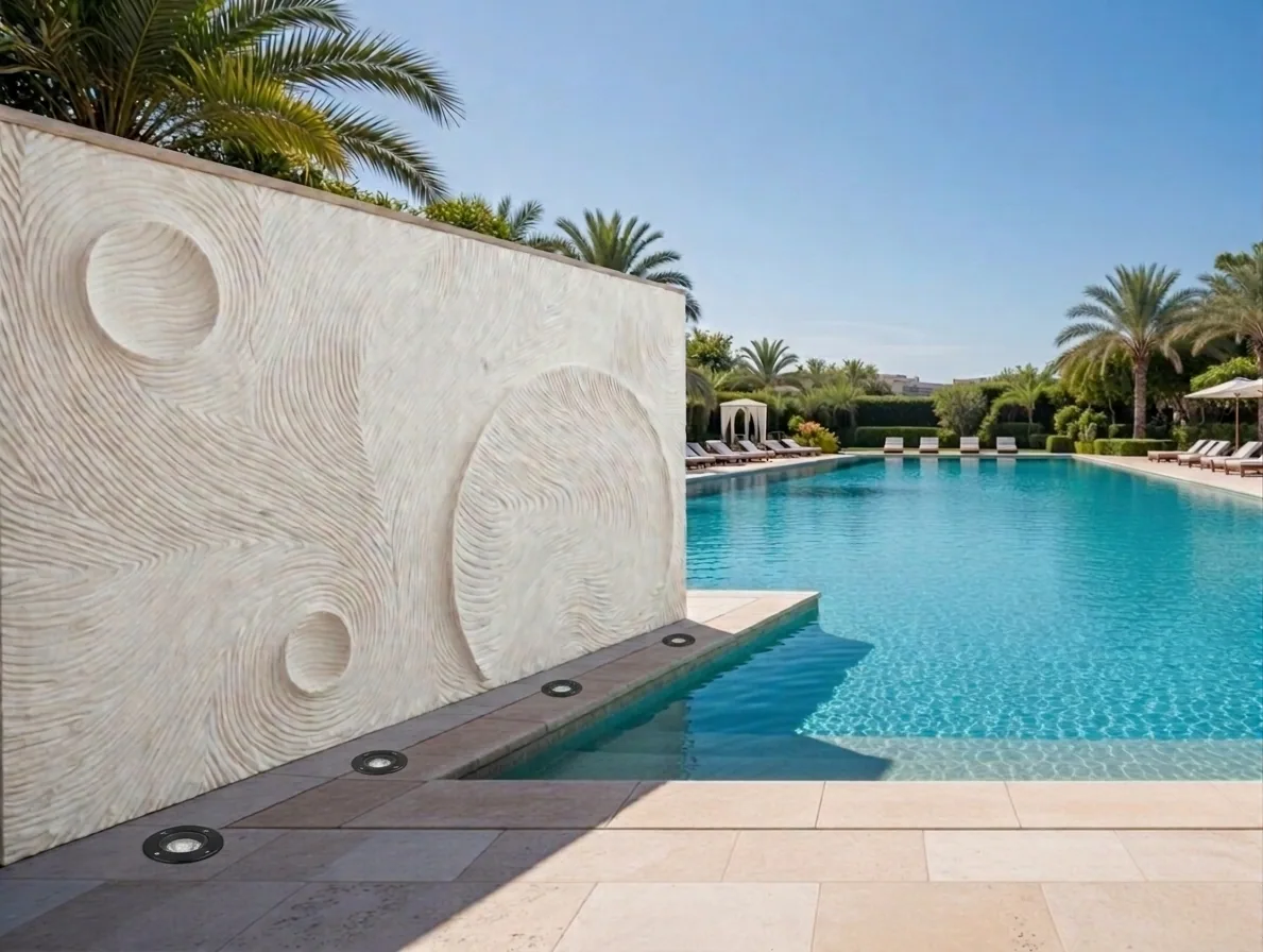 The Ripple Pool Wall view 2