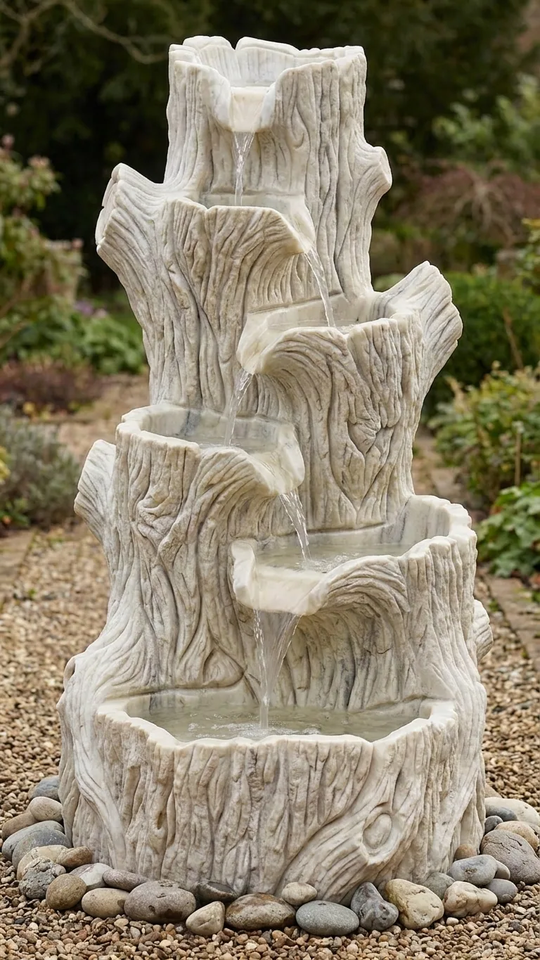 Sculpted Fountain view 2