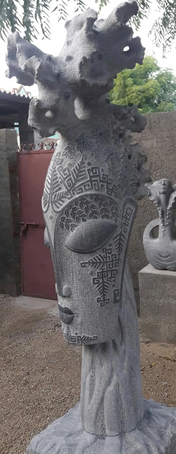 Shringar - Sculpture carved in natural stone, JJM Stone Art UAE