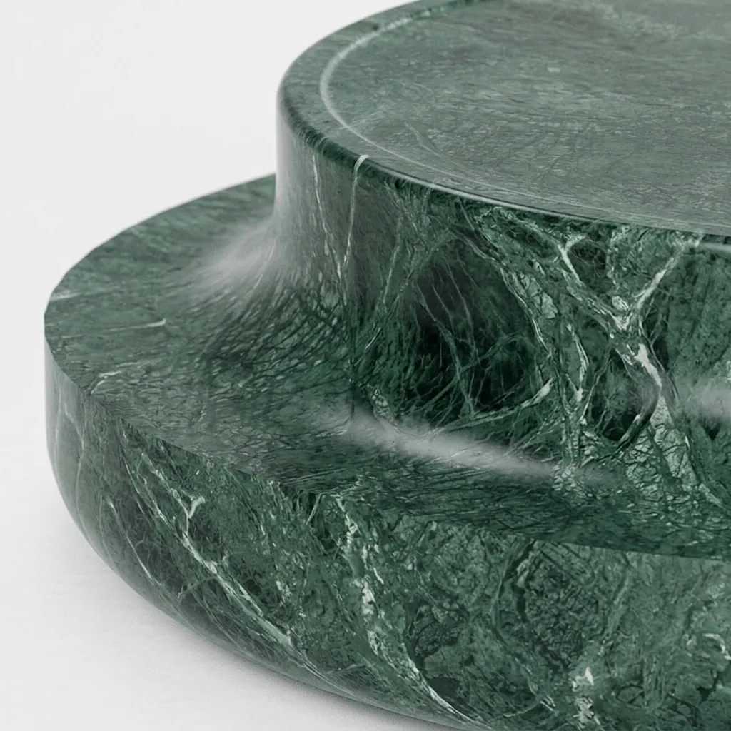 UFO Table - Center Table carved in natural stone, JJM Stone Art UAE