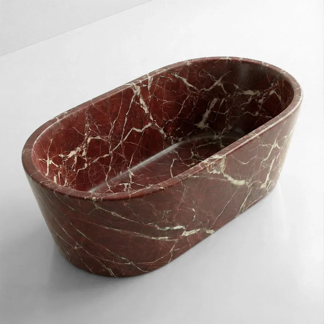 Verde Antico Bathtub view 12